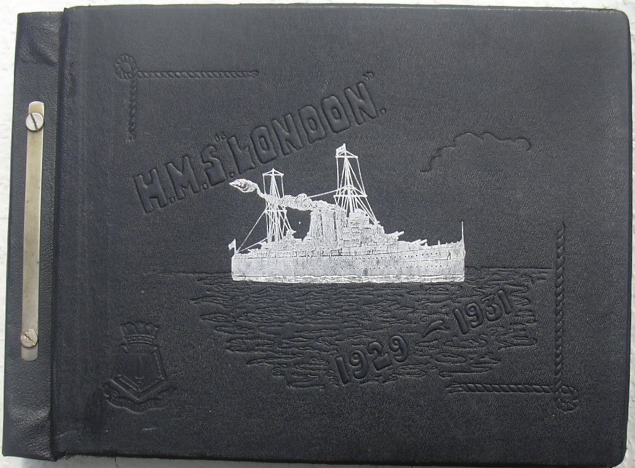 HMS London album. Commission 1929-1931.