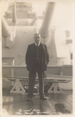 HMS London album. Commission 1929-1931. Stanley Baldwin