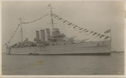 HMS London album. Commission 1929-1931. HMS London
