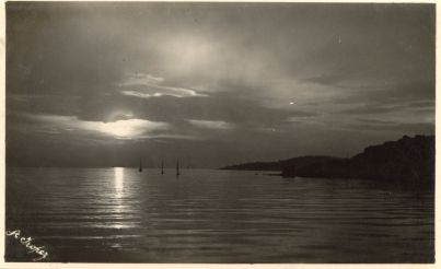 HMS London album. Commission 1929-1931. St Tropez France