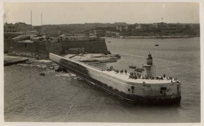 HMS London album. Commission 1929-1931. Grand Harbour Malta
