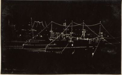 HMS London album. Commission 1929-1931. Barcelona Spain