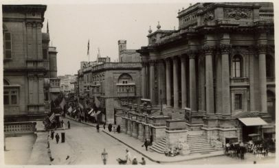 HMS London album. Commission 1929-1931. Opera House Valletta Malta