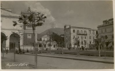 HMS London album. Commission 1929-1931. Pugliano station Vesuvius Naples Italy