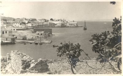 HMS London album. Commission 1929-1931. Spetses Greece. Spetzia
