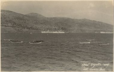 HMS London album. Commission 1929-1931. Greece. Argostoli