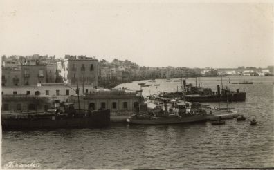 HMS London album. Commission 1929-1931. Taranto Italy