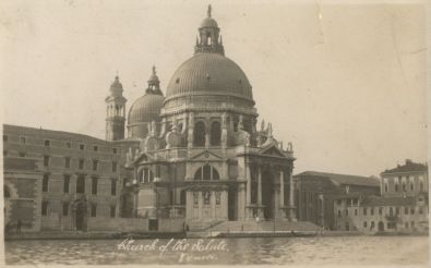 HMS London album. Commission 1929-1931. Santa Maria della Salute. Venice Italy