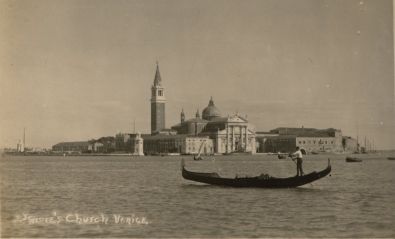 HMS London album. Commission 1929-1931. San Giorgio Maggiore. Venice Italy