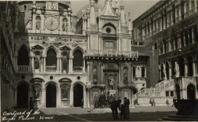 HMS London album. Commission 1929-1931. Doge's Palace. Venice Italy