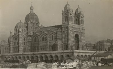 HMS London album. Commission 1929-1931. Cathedral Marseilles France