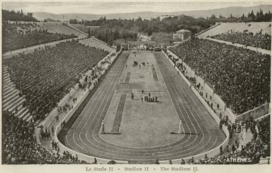 HMS London album. Commission 1929-1931. Panathenaic Stadium. Athens Greece