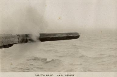 HMS London album. Commission 1929-1931. Torpedo. Mediterranean