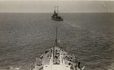 HMS London album. Commission 1929-1931. Mediterranean
