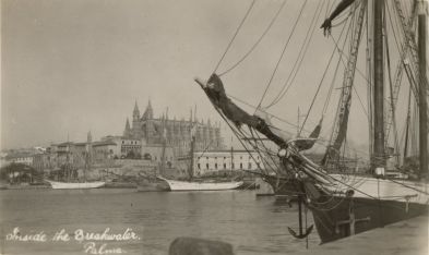 HMS London album. Commission 1929-1931. Palma Spain, Cathedral