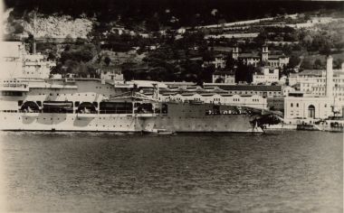 HMS London album. Commission 1929-1931. Gibraltar