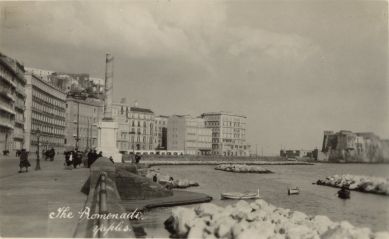 HMS London album. Commission 1929-1931. Naples Italy