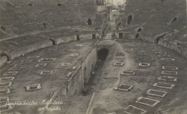 HMS London album. Commission 1929-1931. Flavian Amphitheater Pozzuoli Italy