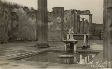 HMS London album. Commission 1929-1931. Courts of Justice Pompeii Italy