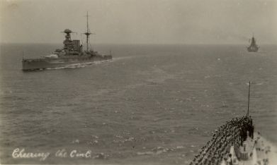 HMS London album. Commission 1929-1931. Malta