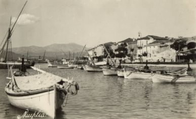 HMS London album. Commission 1929-1931. Nauplia. Nafplio Greece