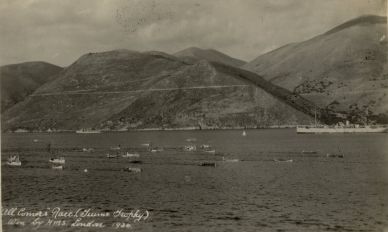 HMS London album. Commission 1929-1931. Argostoli Greece