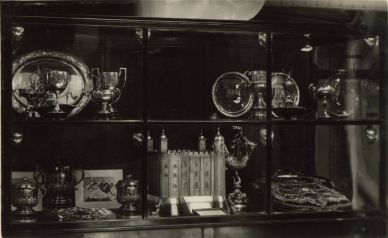 HMS London album. Commission 1929-1931. Regatta trophies. Argostoli Greece