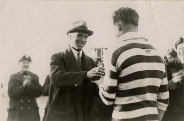 HMS London album. Commission 1929-1931. Sports day