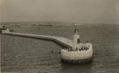 HMS London album. Commission 1929-1931. Malta